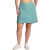 imageRBX Plus Size Longer Length Skort for Women Quick Drying Woven Pickleball Golf Skort with Pockets for Tennis Hiking RunningSea Glass