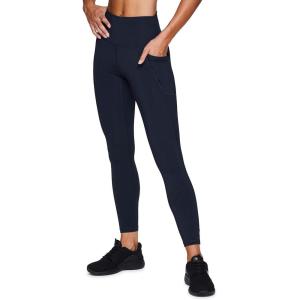 imageRBX Active High Waisted Squat Proof Ankle Length Leggings for Women 78 Yoga Leggings with Pockets78 Navy
