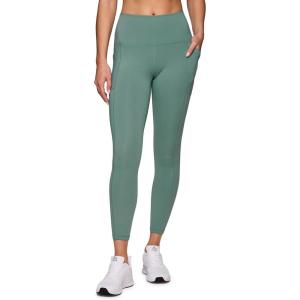 imageRBX Active High Waisted Squat Proof Ankle Length Leggings for Women 78 Yoga Leggings with Pockets78 Sea Green