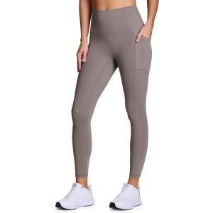 imageRBX Active High Waisted Squat Proof Ankle Length Leggings for Women 78 Yoga Leggings with PocketsDriftwood