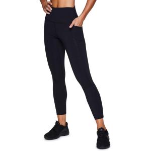 imageRBX Active High Waisted Squat Proof Workout Yoga Leggings with Pockets for WomenBlack