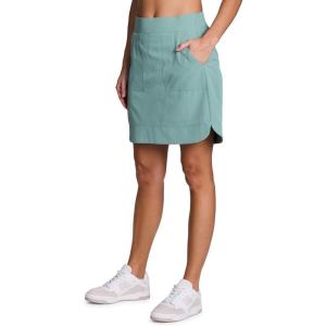 imageRBX Active Longer Length Skort for Women Quick Drying Woven Pickleball Golf Skort with Pockets for Tennis Hiking RunningSea Glass