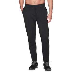 imageRBX Active Mens Athletic Fleece Lined Tapered Jogger Sweatpant with PocketBlackBlack Woven