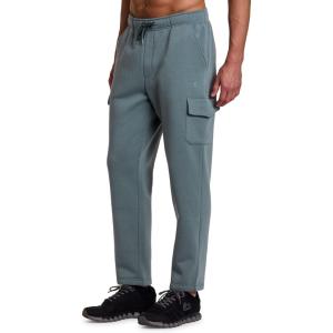 imageRBX Active Mens Athletic Fleece Lined Tapered Jogger Sweatpant with PocketBlue Slate Cargo