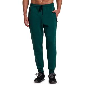 imageRBX Active Mens Athletic Fleece Lined Tapered Jogger Sweatpant with PocketDark Moss Bonded