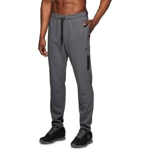 imageRBX Active Mens Athletic Performance Quick Dry Breathable Tapered Jogger Sweatpant with PocketsS21 Charcoal