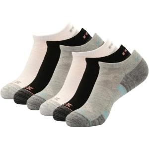 imageRBX Active Womens Basics 6Pack Low Cut Ankle No Show Athletic Casual Everyday Socks