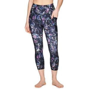 imageRBX Active Womens Capris Leggings Yoga Athletic Workout Cropped LeggingsMoody Garden