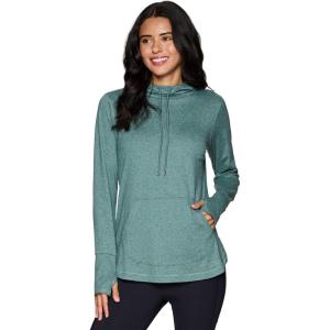 imageRBX Active Womens Fashion Yoga Long Sleeve Soft Lightweight Hoodie Pullover TopArctic Heather