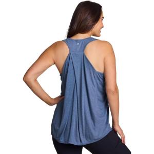 imageRBX Active Womens Plus Size Sleeveless Relaxed Fashion Workout Yoga Tank TopMoonlight Blue