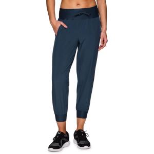 imageRBX Active Womens Relaxed Fit Lightweight Quick Drying Stretch Woven Pants with PocketsJgr Dark Teal