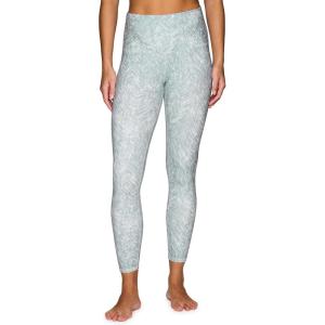 imageRBX Active Womens Ultra Hold 78 Ankle Full Length Printed Running Yoga LeggingBlue Brushed Weave