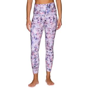 imageRBX Active Womens Ultra Hold 78 Ankle Full Length Printed Running Yoga LeggingDitsy Floral Multi