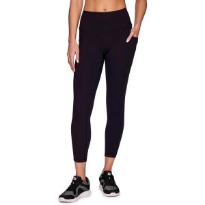 imageRBX Active Womens Ultra Soft Solid Workout Running Yoga Leggings with Pockets78 Black