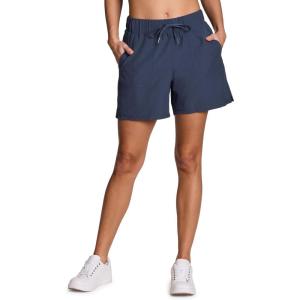 imageRBX Active Womens Walking Shorts Stretch Woven Quick Drying Workout Hiking Short with Pockets with Plus Sizes6inch Vintage Navy