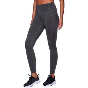 imageRBX FleeceLined Leggings for Women Yoga Pants with Pockets Gym Pants for Cold Weather FullLength Leggings for Running YogaCharcoal Grey