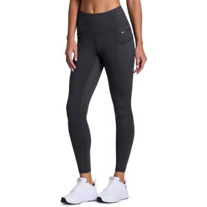 imageRBX FleeceLined Leggings for Women Yoga Pants with Pockets Gym Pants for Cold Weather FullLength Leggings for Running YogaDark Grey