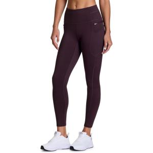 imageRBX FleeceLined Leggings for Women Yoga Pants with Pockets Gym Pants for Cold Weather FullLength Leggings for Running YogaPlum