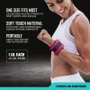 imageRBX Ankle and Wrist Weights for Women and Men  Velcro Straps Made for Jogging Walking Resistance Training and Physical Therapy Set of 2  Soft Touch MaterialPink