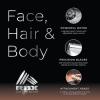 imageRBX Hair Clippers for Men Premium Trimmer for Men Corded Clippers for Men 10 pcs Hair and Beard Grooming Kit with Comb Scissors and 4 Clipping Guides