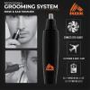 imageRBX Nose Hair Trimmer for Men Precision Ear and Nose Hair Trimmer for Men Professional Mens Grooming System Stainless Steel Blades Lightweight and Travel Ready