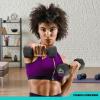 imageRBX Weights Dumbbells Set  Neoprene Arm Weights With NonSlip Grip Strength Training Equipment Workout Weights for At Home or Gym Training AntiRollBlack