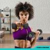 imageRBX Weights Dumbbells Set  Neoprene Arm Weights With NonSlip Grip Strength Training Equipment Workout Weights for At Home or Gym Training AntiRollBlack