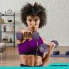 imageRBX Weights Dumbbells Set  Neoprene Arm Weights With NonSlip Grip Strength Training Equipment Workout Weights for At Home or Gym Training AntiRollRoyal Plum