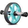 imageRBX Travel Ab Roller Wheel with Dual Wheels for Core Fitness and StrengtheningMint