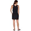 imageRBX Tank Dress for Women Quick Drying Stretch Woven Hiking Golf Dress Drawstring Waist Beach Dress Coverup with PocketsDrawstring Black