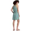 imageRBX Tank Dress for Women Quick Drying Stretch Woven Hiking Golf Dress Drawstring Waist Beach Dress Coverup with PocketsSea Glass