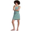 imageRBX Tank Dress for Women Quick Drying Stretch Woven Hiking Golf Dress Drawstring Waist Beach Dress Coverup with PocketsSea Glass