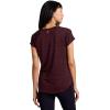 imageRBX Active Womens Athletic Quick Dry Space Dye Short Sleeve Yoga TShirtSpace Dye Acai Berry