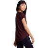 imageRBX Active Womens Athletic Quick Dry Space Dye Short Sleeve Yoga TShirtSpace Dye Acai Berry