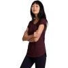 imageRBX Active Womens Athletic Quick Dry Space Dye Short Sleeve Yoga TShirtSpace Dye Acai Berry