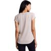 imageRBX Active Womens Athletic Quick Dry Space Dye Short Sleeve Yoga TShirtSpace Dye Tan
