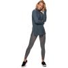 imageRBX Active Womens Ultra Soft Quilted Cowl Neck Pullover Sweater Lightweight Mock Neck Tunic Sweatshirt with ThumbholesF19 Green