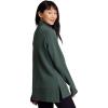 imageRBX Active Womens Ultra Soft Quilted Cowl Neck Pullover Sweater Lightweight Mock Neck Tunic Sweatshirt with ThumbholesGreen Smoke