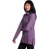 imageRBX Active Womens Ultra Soft Quilted Cowl Neck Pullover Sweater Lightweight Mock Neck Tunic Sweatshirt with ThumbholesPurple Haze