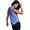 imageRBX Activewear Quick Drying Tank Top for Women Breathable Lightweight Crewneck Yoga Running Tank TopMesh Vintage Blue