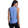 imageRBX Activewear Quick Drying Tank Top for Women Breathable Lightweight Crewneck Yoga Running Tank TopMesh Vintage Blue