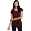 imageRBX Active Womens Athletic Quick Dry Space Dye Short Sleeve Yoga TShirtSpace Dye Acai Berry