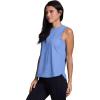 imageRBX Activewear Quick Drying Tank Top for Women Breathable Lightweight Crewneck Yoga Running Tank TopMesh Vintage Blue