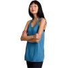 imageRBX Active Workout Tank Top for Women Racerback Flowy Yoga Top Fashion DetailBlue Faience