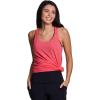 imageRBX Active Workout Tank Top for Women Racerback Flowy Yoga Top Fashion DetailCoral Paradise