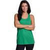 imageRBX Active Workout Tank Top for Women Racerback Flowy Yoga Top Fashion DetailGreen Heather