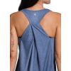 imageRBX Active Workout Tank Top for Women Racerback Flowy Yoga Top Fashion DetailMoonlight Blue