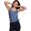 imageRBX Active Workout Tank Top for Women Racerback Flowy Yoga Top Fashion DetailMoonlight Blue