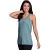 imageRBX Active Workout Tank Top for Women Racerback Flowy Yoga Top Fashion DetailOcean Bluegreen