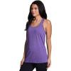 imageRBX Active Workout Tank Top for Women Racerback Flowy Yoga Top Fashion DetailPurple Heather